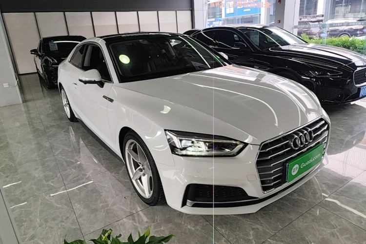Used Audi A5 2019 Coupe 40 TFSI Fashion Edition China V Emission Standard Front Right 45 Deg
