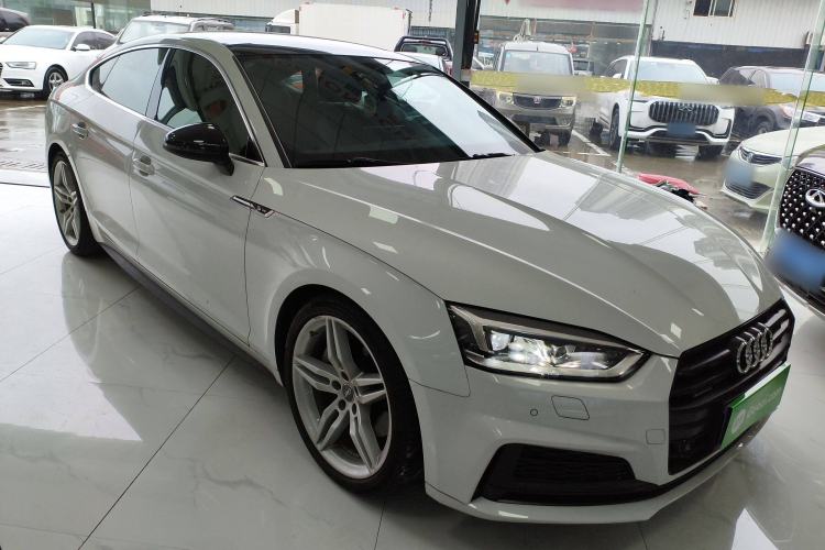 Used Audi A5 2019 Sportback 45 TFSI quattro Sport Model Front Right 45 Deg