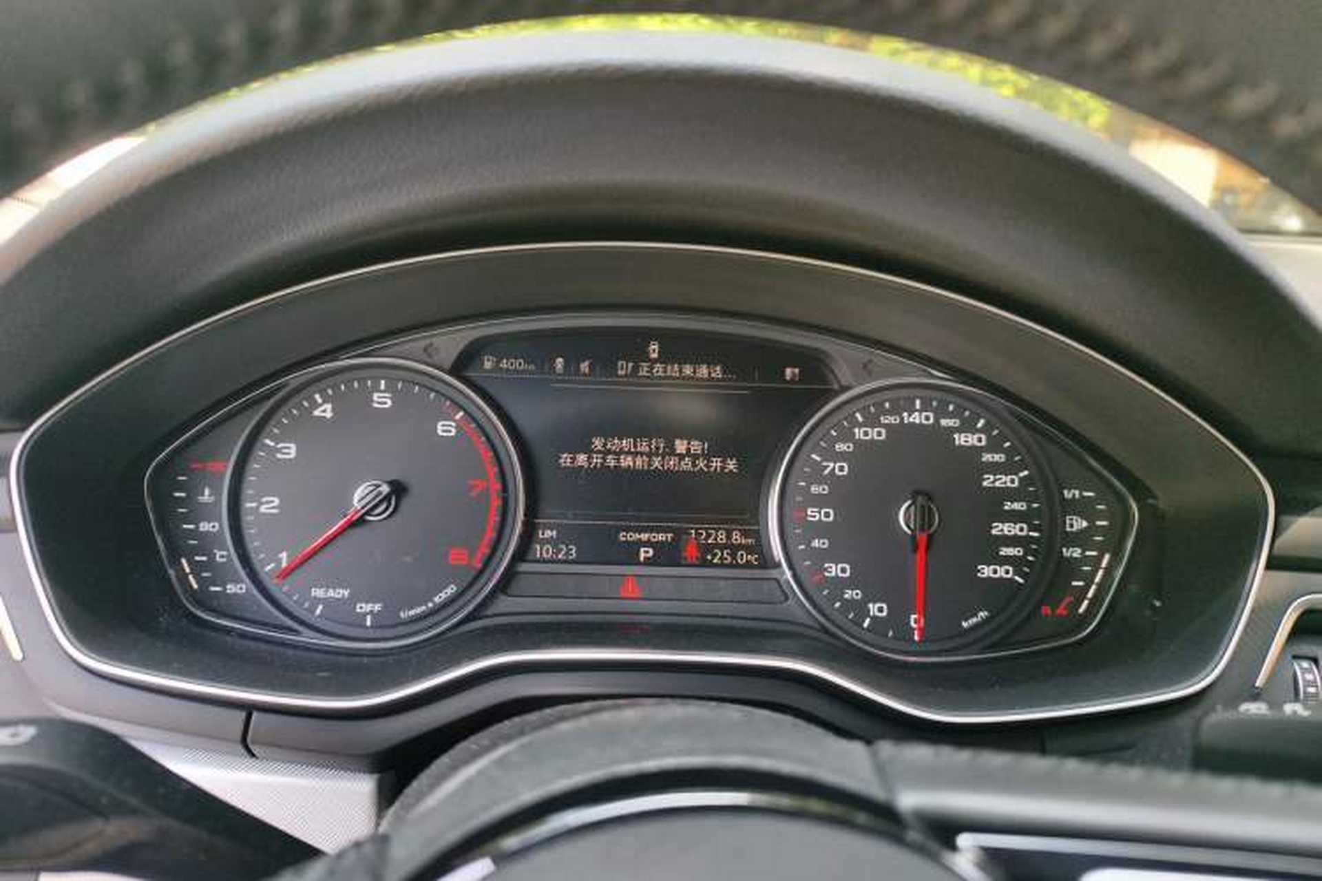 Used Audi A5 2019 Coupe 40 TFSI Fashion Edition China V Emission Standard Instrument Cluster