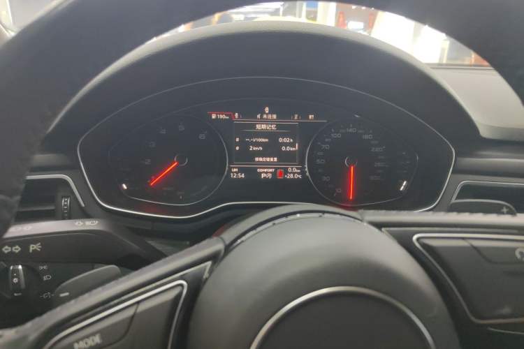 Used Audi A5 2019 Coupe 40 TFSI Fashion Edition China V Emission Standard Instrument Cluster