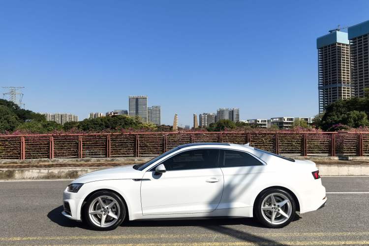 Used Audi A5 2019 Coupe 40 TFSI Fashion Edition China V Emission Standard Left Side