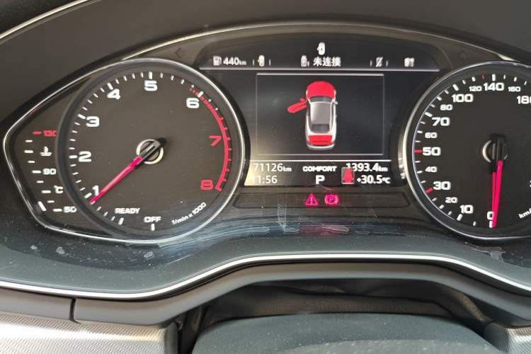 Used Audi A5 2019 Cabriolet 40 TFSI Fashion Edition China V Odometer Close Up