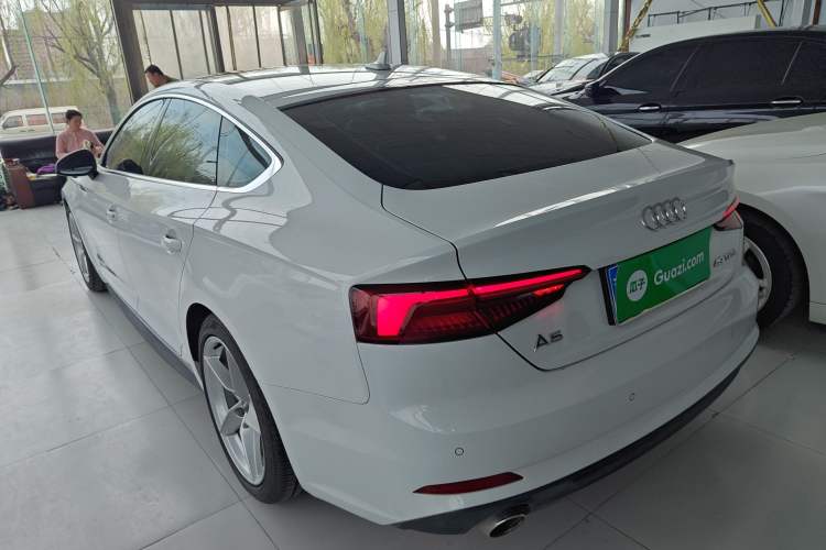 Used Audi A5 2019 Sportback 40 TFSI Fashion Model Rear Left 45 Deg