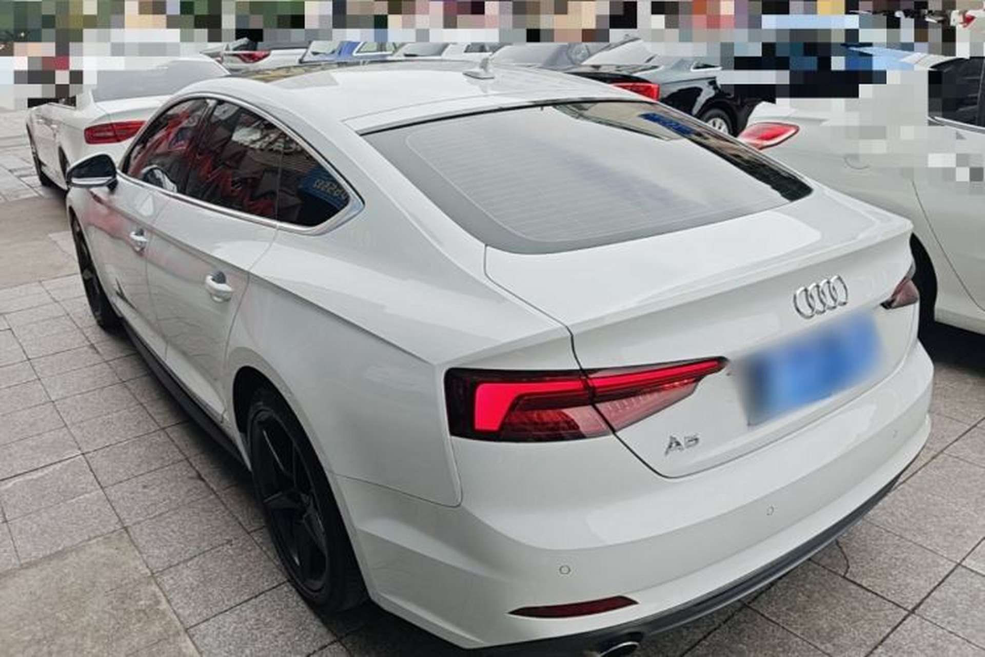 Used Audi A5 2019 Sportback 40 TFSI Fashion Model Rear Left 45 Deg