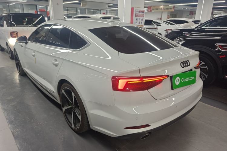 Used Audi A5 2019 Sportback 40 TFSI Fashion Model Rear Left 45 Deg