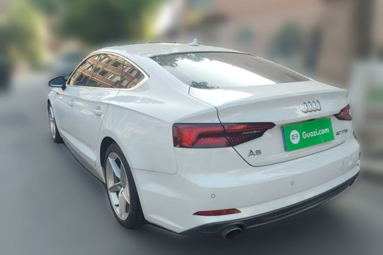 Used Audi A5 2019 Sportback 40 TFSI Fashion Model Rear Left 45 Deg