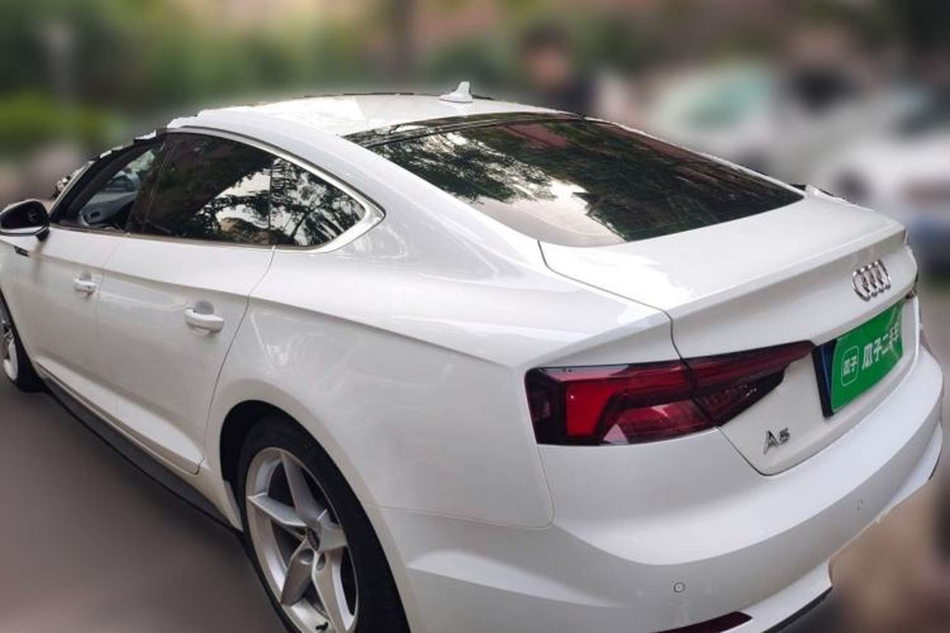 Used Audi A5 2019 Sportback 40 TFSI Fashion Model Rear Left 45 Deg