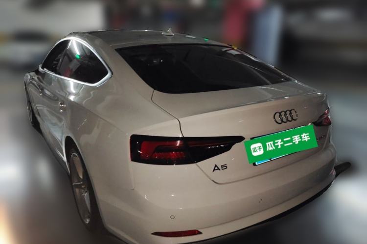 Used Audi A5 2019 Sportback 40 TFSI Fashion Model Rear Left 45 Deg