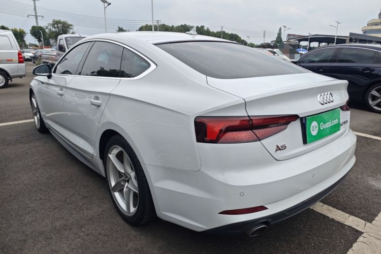 Used Audi A5 2019 Sportback 40 TFSI Fashion Model Rear Left 45 Deg