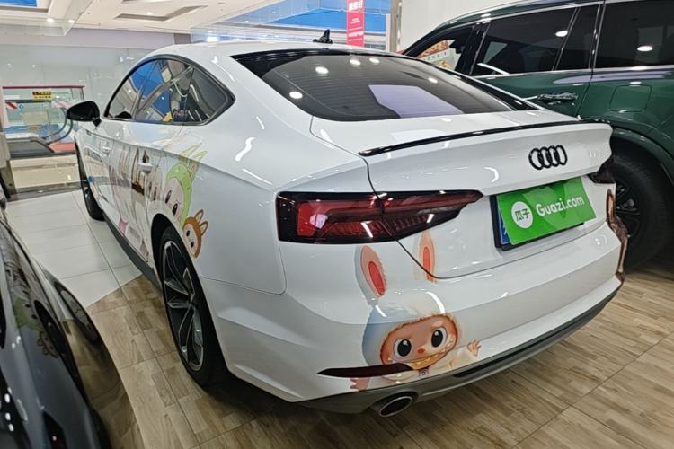 Used Audi A5 2019 Sportback 45 TFSI quattro Sport Model Rear Left 45 Deg