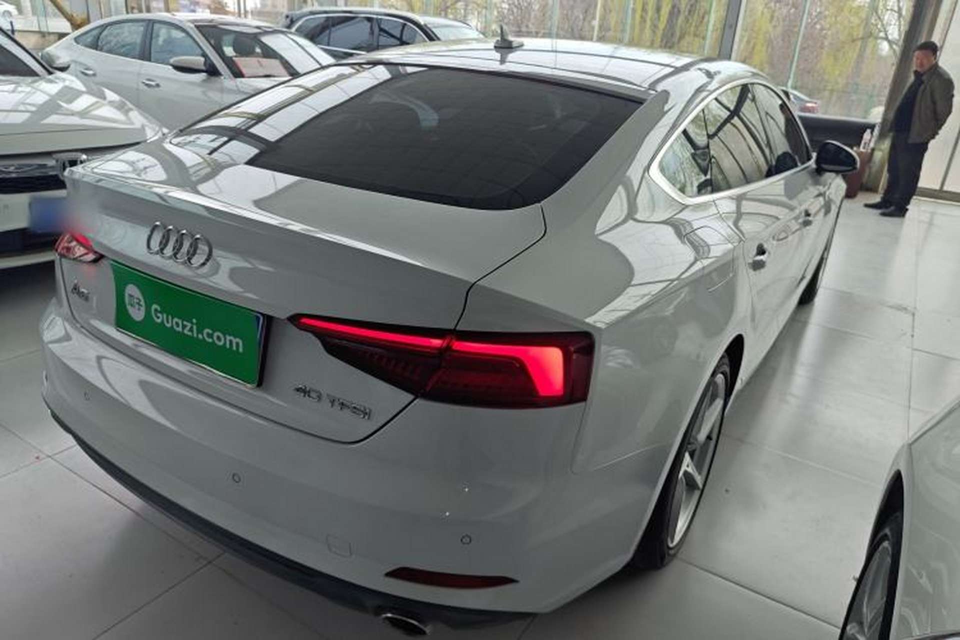 Used Audi A5 2019 Sportback 40 TFSI Fashion Model Rear Right 45 Deg