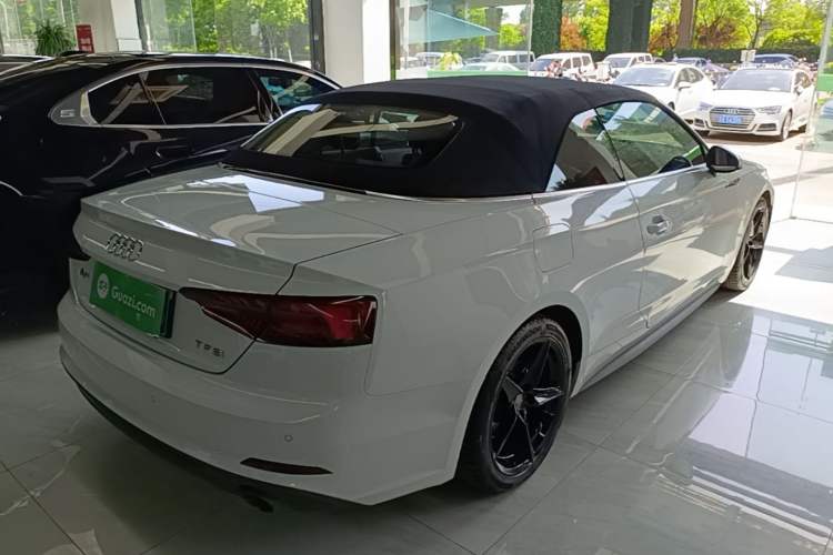 Used Audi A5 2019 Cabriolet 40 TFSI Fashion Edition China V Rear Right 45 Deg