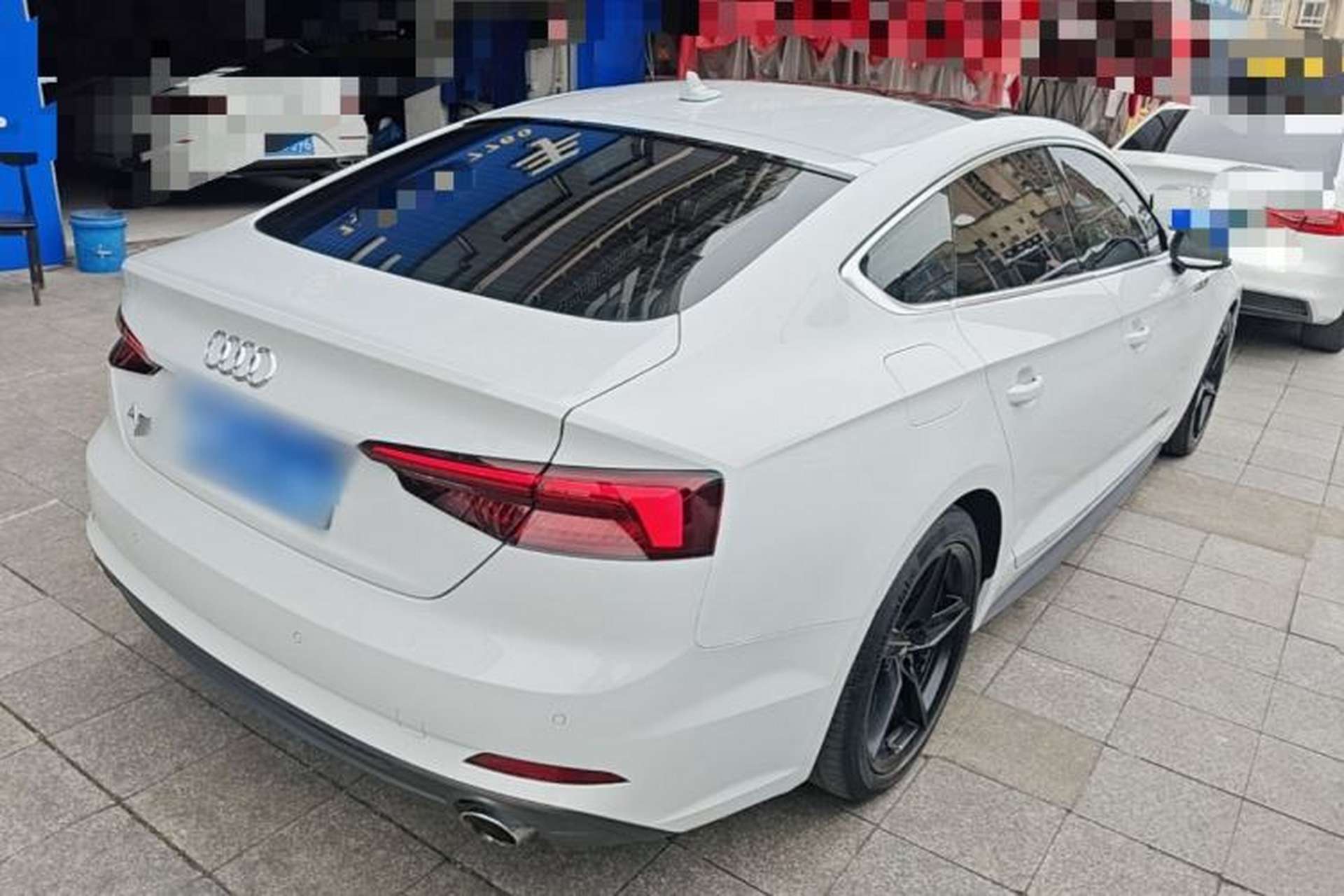 Used Audi A5 2019 Sportback 40 TFSI Fashion Model Rear Right 45 Deg