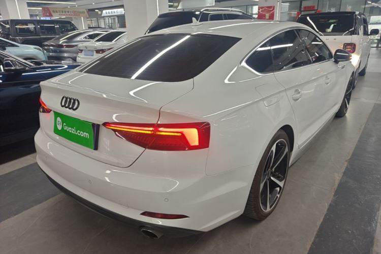 Used Audi A5 2019 Sportback 40 TFSI Fashion Model Rear Right 45 Deg