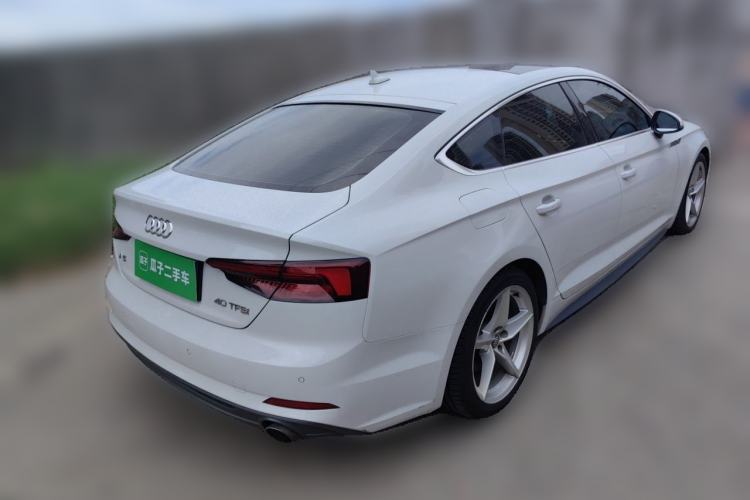Used Audi A5 2019 Sportback 40 TFSI Fashion Model Rear Right 45 Deg