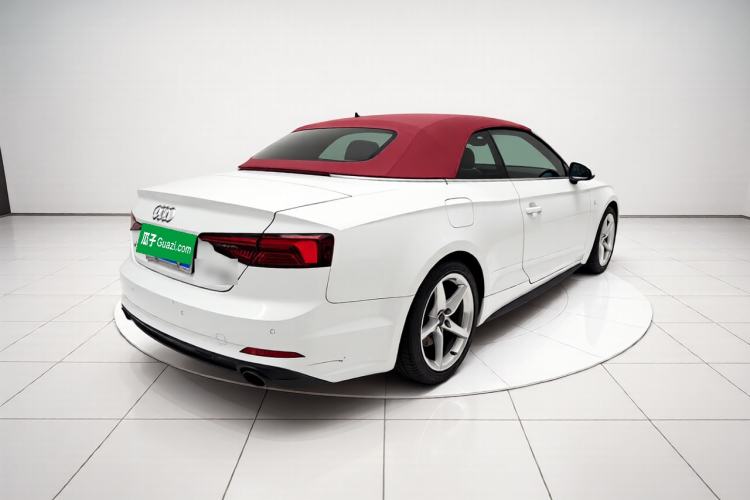 Used Audi A5 2019 Cabriolet 40 TFSI Fashion Edition China V Rear Right 45 Deg