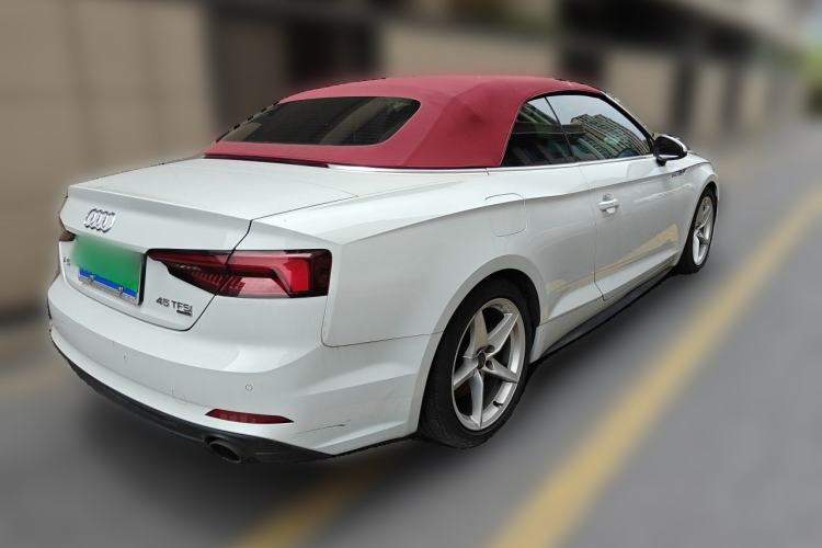 Used Audi A5 2019 Cabriolet 40 TFSI Fashion Edition China V Rear Right 45 Deg