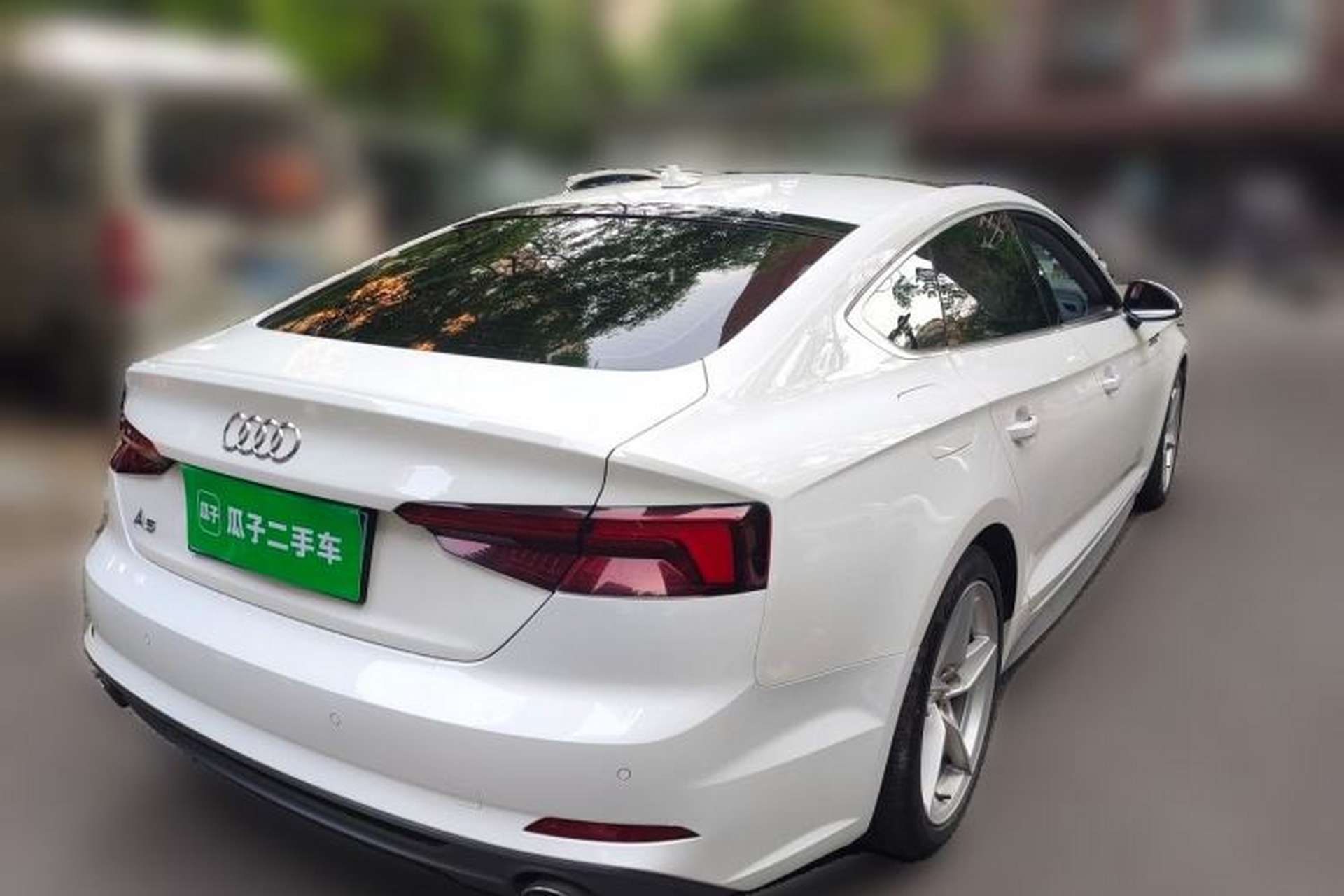 Used Audi A5 2019 Sportback 40 TFSI Fashion Model Rear Right 45 Deg