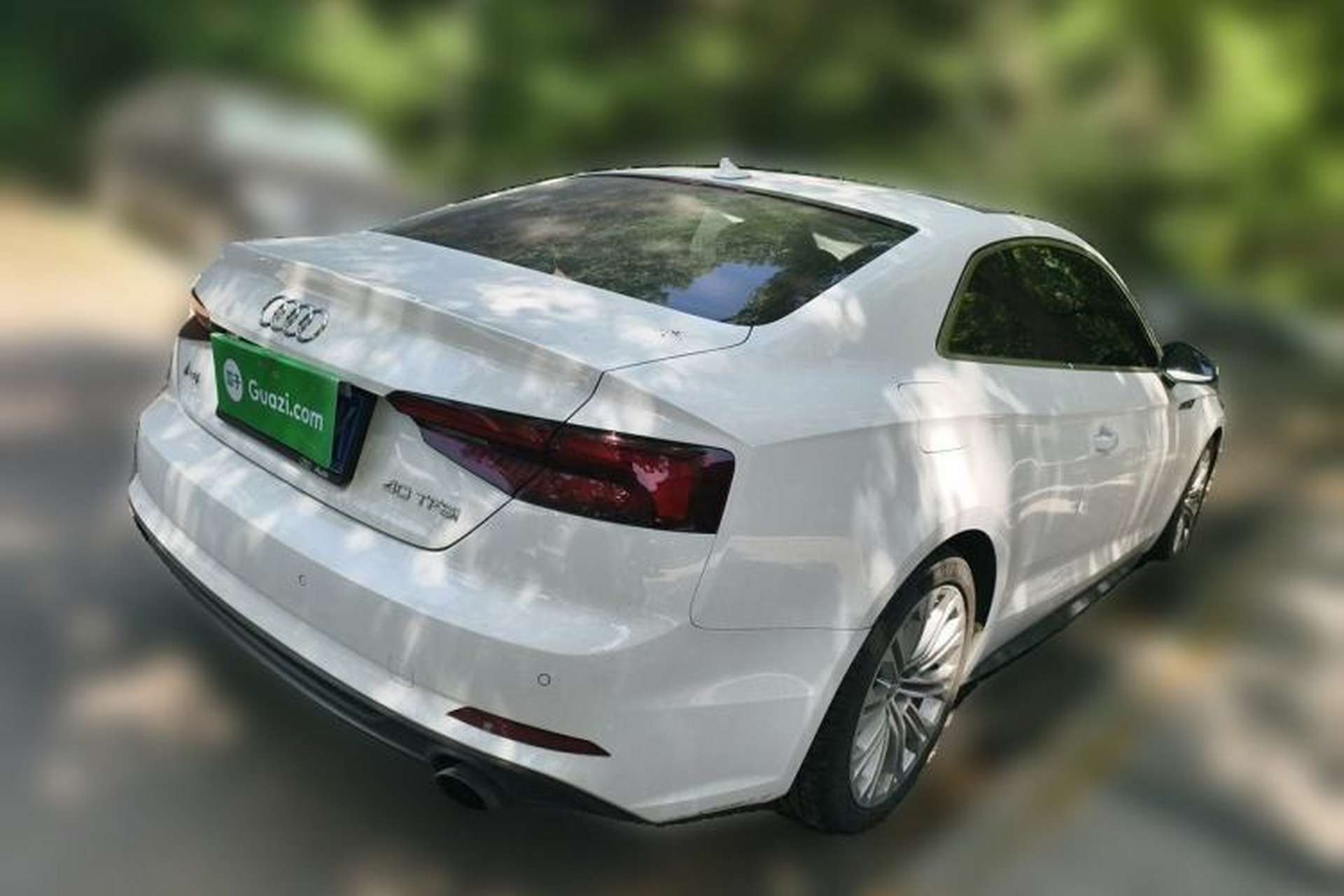 Used Audi A5 2019 Coupe 40 TFSI Fashion Edition China V Emission Standard Rear Right 45 Deg