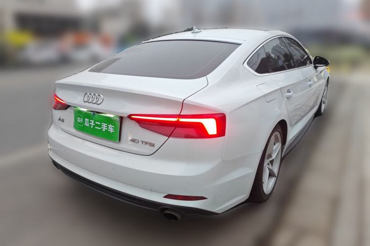 Used Audi A5 2019 Sportback 40 TFSI Fashion Model Rear Right 45 Deg