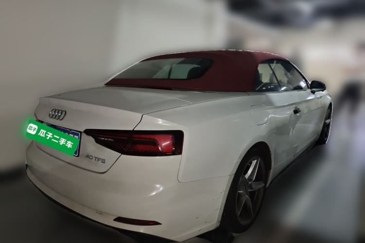 Used Audi A5 2019 Cabriolet 40 TFSI Fashion Edition China V Rear Right 45 Deg