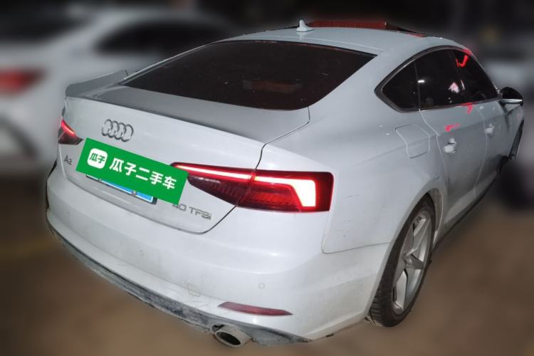 Used Audi A5 2019 Sportback 40 TFSI Fashion Model Rear Right 45 Deg