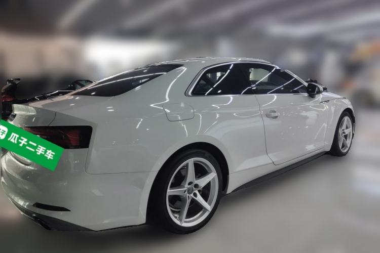 Used Audi A5 2019 Coupe 40 TFSI Fashion Edition China V Emission Standard Rear Right 45 Deg