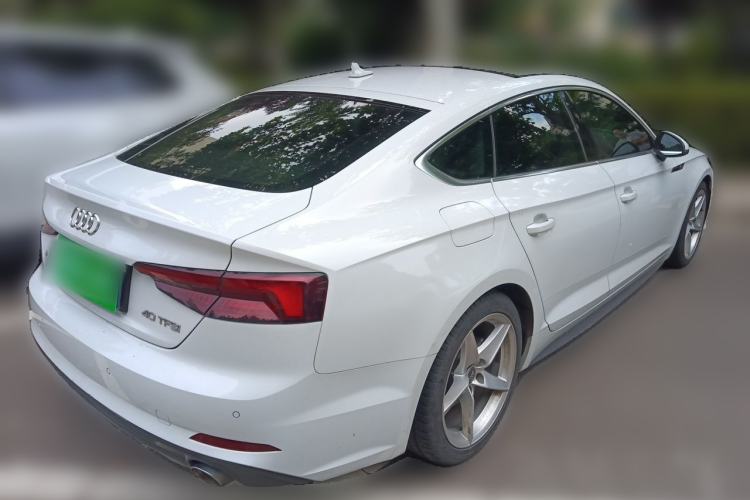 Used Audi A5 2019 Sportback 40 TFSI Fashion Model Rear Right 45 Deg