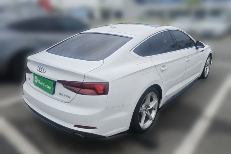 Used Audi A5 2019 Sportback 40 TFSI Fashion Model Rear Right 45 Deg