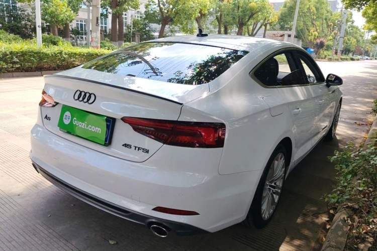 Used Audi A5 2019 Sportback 40 TFSI Fashion Model Rear Right 45 Deg
