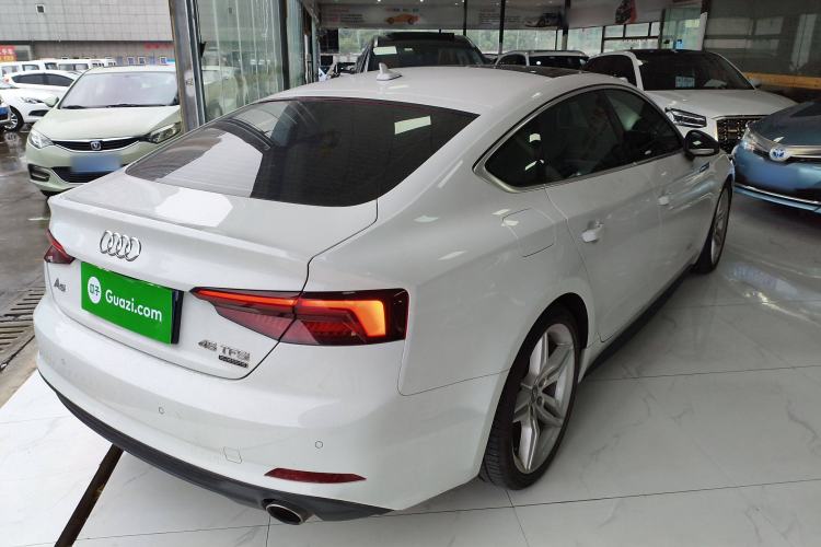 Used Audi A5 2019 Sportback 45 TFSI quattro Sport Model Rear Right 45 Deg