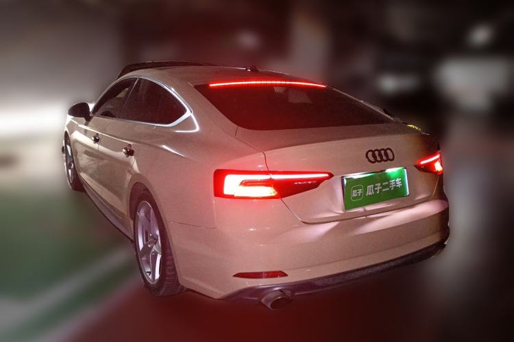 Used Audi A5 2019 Sportback 40 TFSI Fashion Model Rear Left 45 Deg