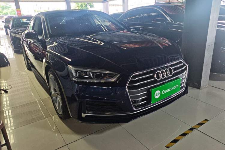 Used Audi A5 2020 Coupe 40 TFSI Fashion Edition China VI Emission Standard Front Right 45 Deg