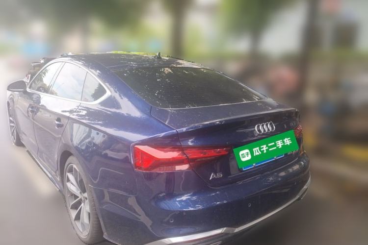Used Audi A5 2020 Coupe 40 TFSI Fashion Edition China VI Emission Standard Rear Left 45 Deg