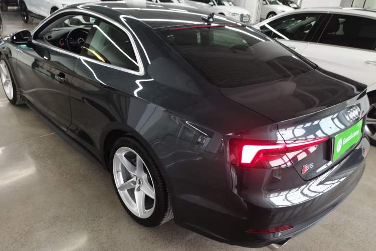 Used Audi A5 2020 Coupe 40 TFSI Fashion Edition China VI Emission Standard Rear Left 45 Deg