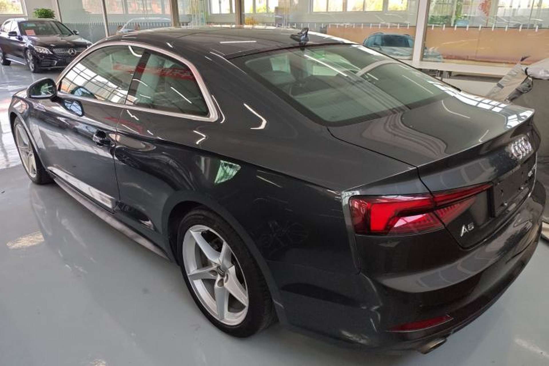 Used Audi A5 2020 Coupe 40 TFSI Fashion Edition China VI Emission Standard Rear Left 45 Deg