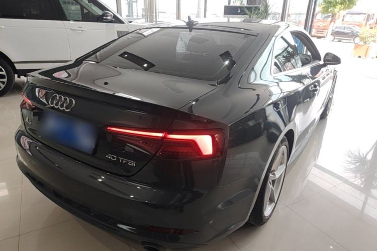 Used Audi A5 2020 Coupe 40 TFSI Fashion Edition China VI Emission Standard Rear Right 45 Deg
