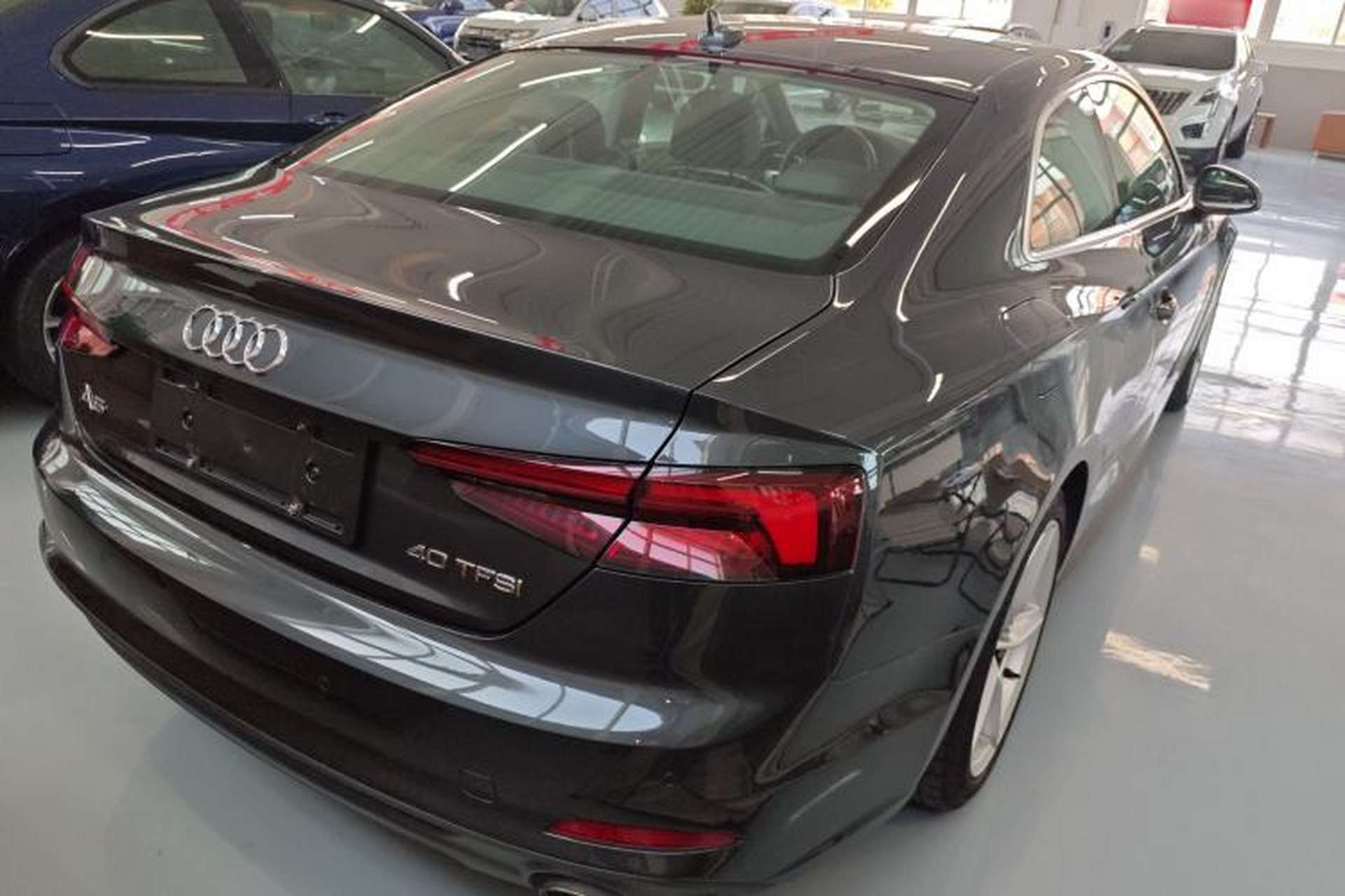 Used Audi A5 2020 Coupe 40 TFSI Fashion Edition China VI Emission Standard Rear Right 45 Deg