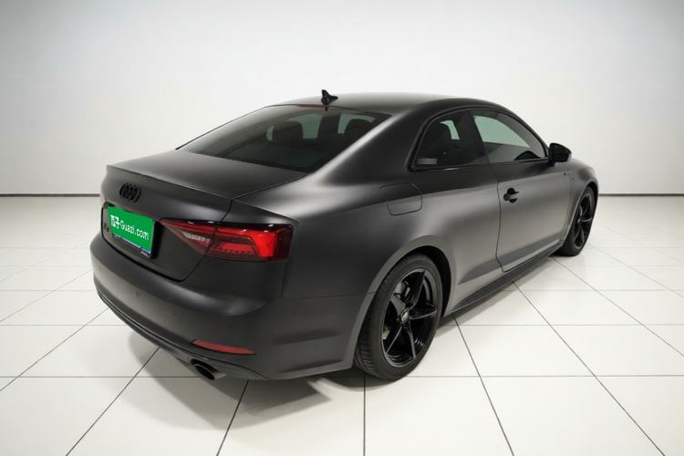 Used Audi A5 2020 Coupe 40 TFSI Fashion Edition China VI Emission Standard Rear Right 45 Deg