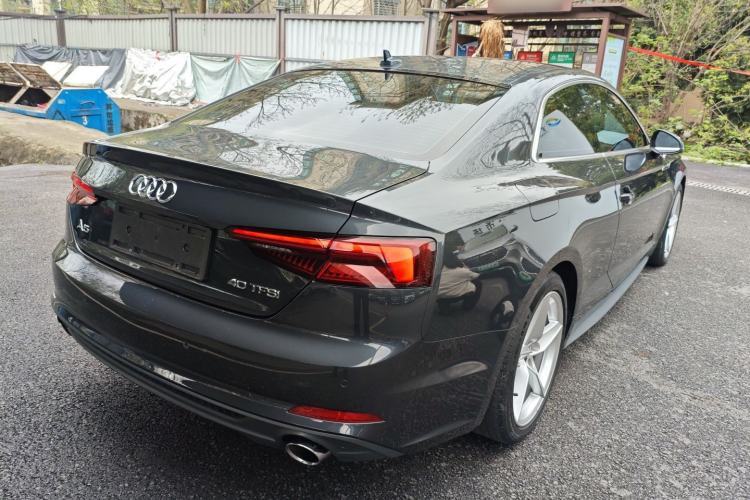 Used Audi A5 2020 Coupe 40 TFSI Fashion Edition China VI Emission Standard Rear Right 45 Deg