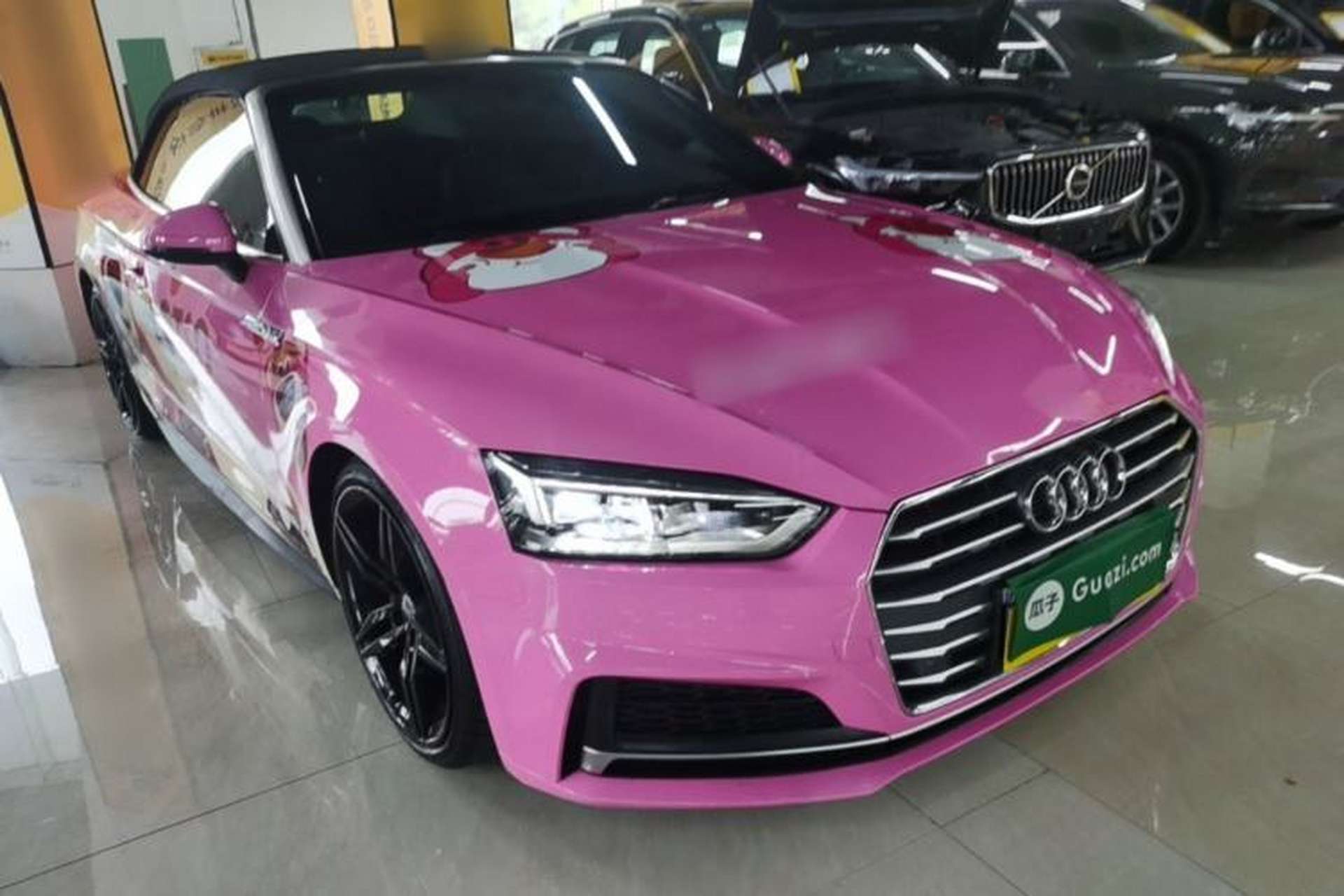 Used Audi A5 2020 Cabriolet 40 TFSI Fashion Edition China VI Emission Standard Front Right 45 Deg