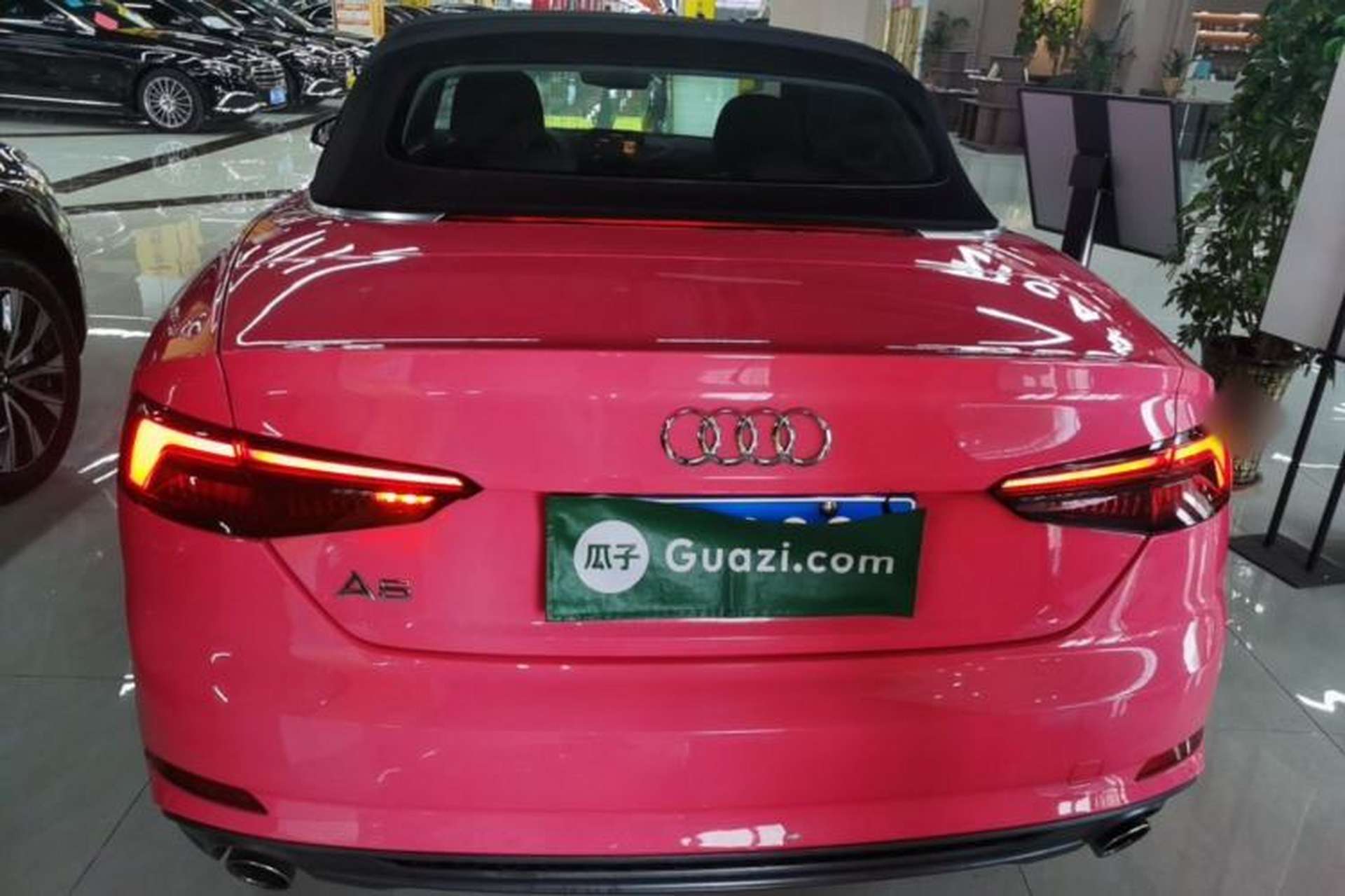 Used Audi A5 2020 Cabriolet 40 TFSI Fashion Edition China VI Emission Standard Rear