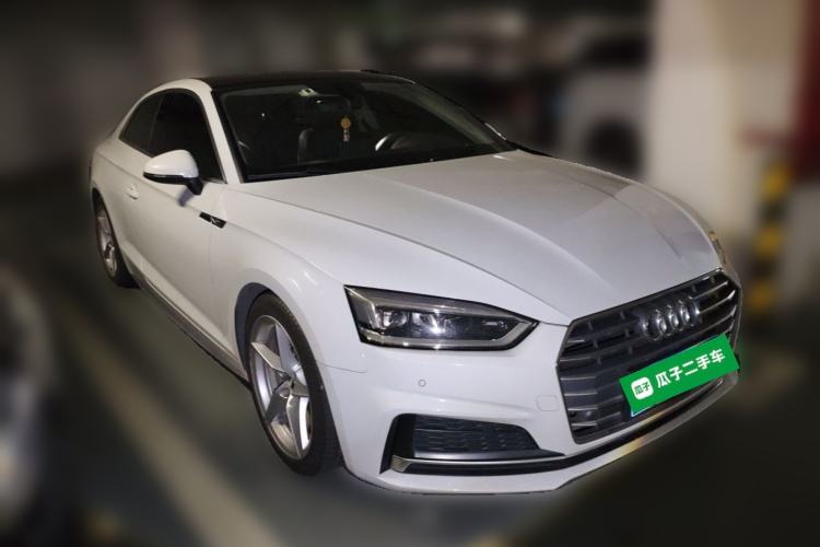 Used Audi A5 2020 Coupe 40 TFSI Fashion Edition China VI Emission Standard Front Right 45 Deg