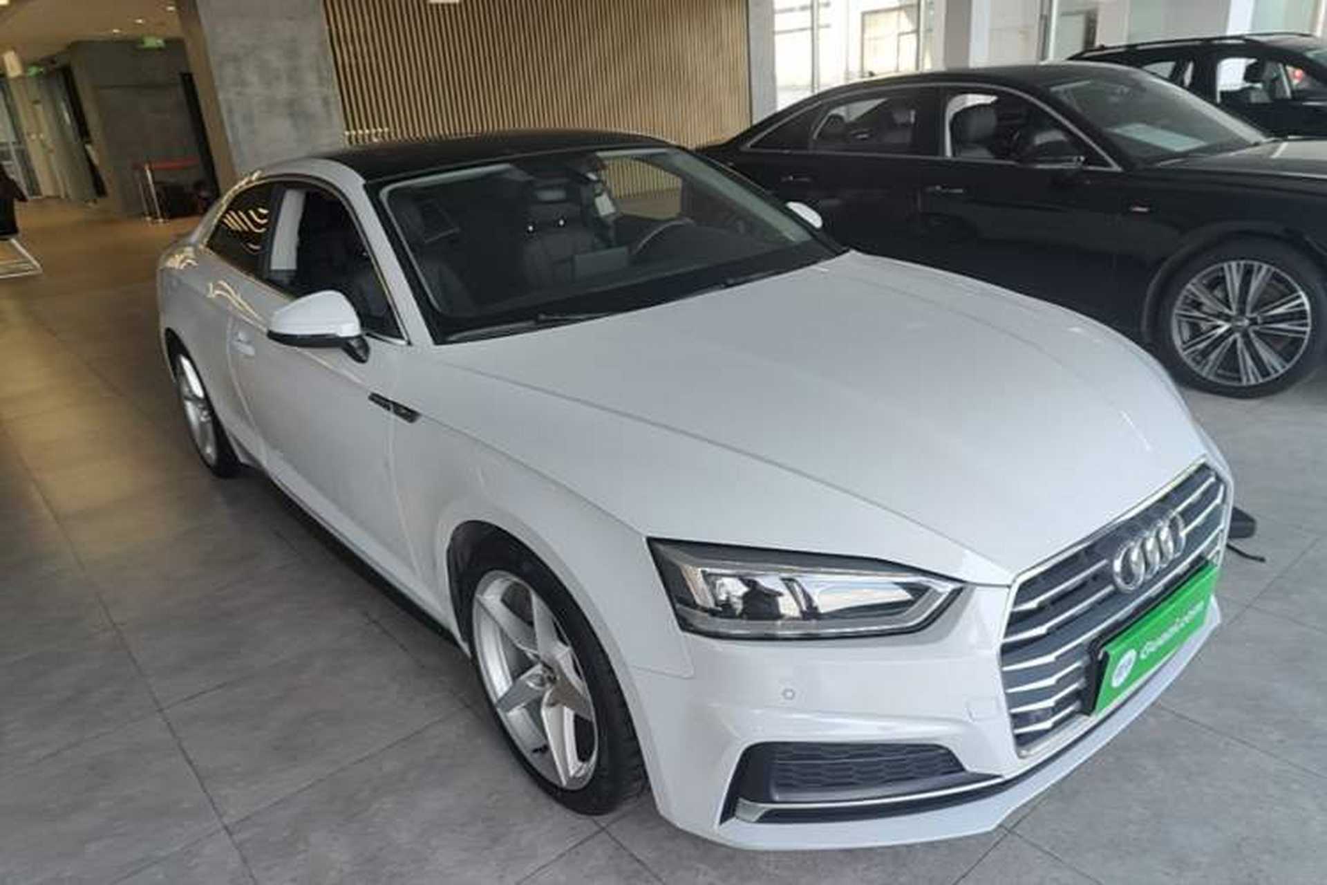 Used Audi A5 2020 Coupe 40 TFSI Fashion Edition China VI Emission Standard Front Right 45 Deg