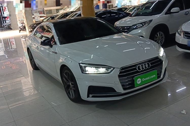 Used Audi A5 2020 Coupe 40 TFSI Fashion Edition China VI Emission Standard Front Right 45 Deg