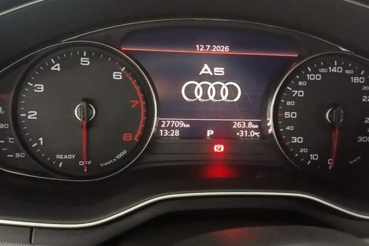 Used Audi A5 2020 Cabriolet 40 TFSI Fashion Edition China VI Emission Standard Instrument Cluster