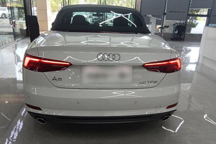 Used Audi A5 2020 Cabriolet 40 TFSI Fashion Edition China VI Emission Standard Rear