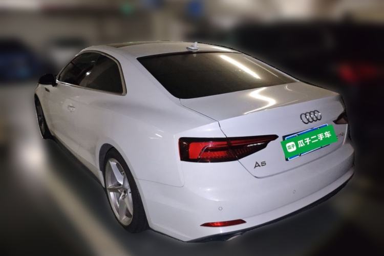 Used Audi A5 2020 Coupe 40 TFSI Fashion Edition China VI Emission Standard Rear Left 45 Deg