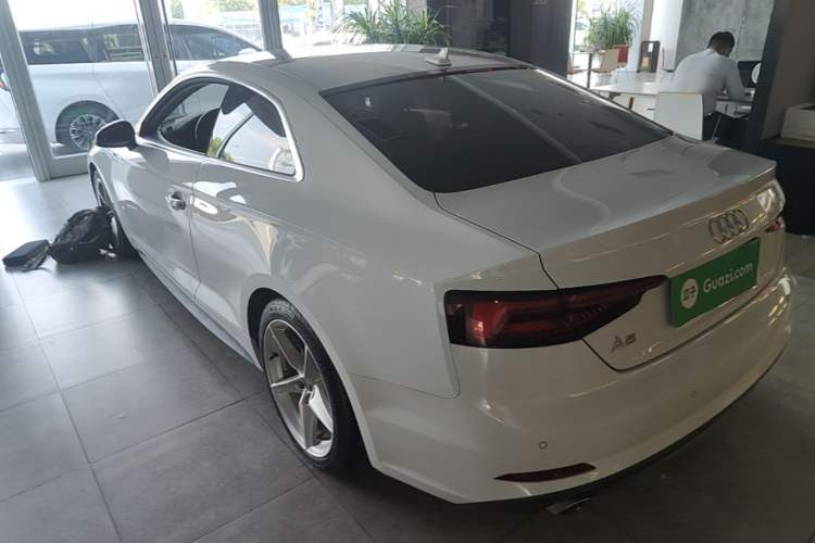 Used Audi A5 2020 Coupe 40 TFSI Fashion Edition China VI Emission Standard Rear Left 45 Deg