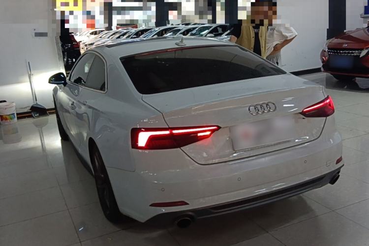 Used Audi A5 2020 Coupe 40 TFSI Fashion Edition China VI Emission Standard Rear Left 45 Deg